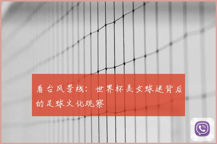 看台风景线：世界杯美女球迷背后的足球文化观察