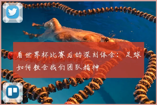看世界杯比赛后的深刻体会：足球如何教会我们团队精神